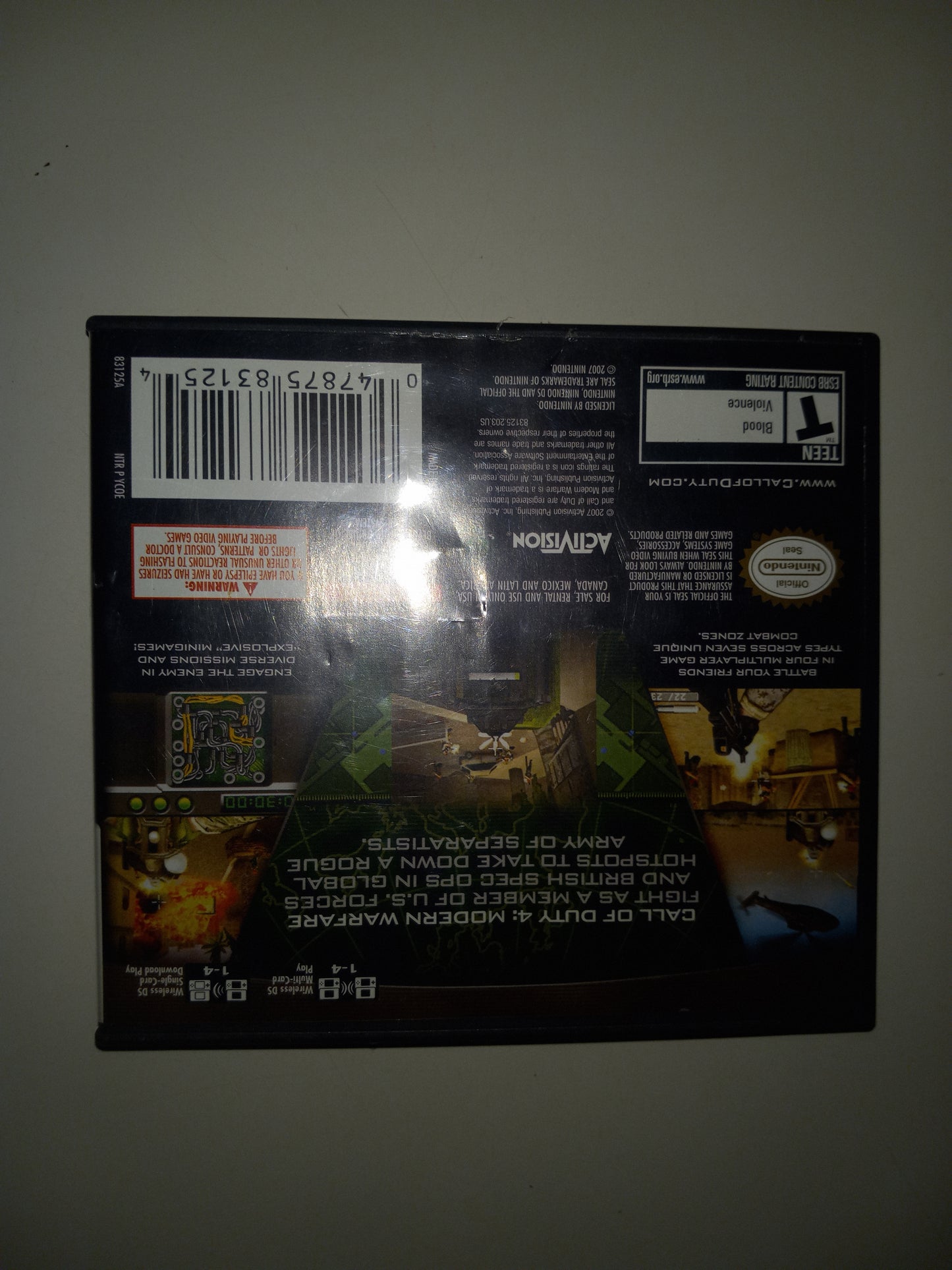 Call of Duty Modern Warfare Mobilized DS