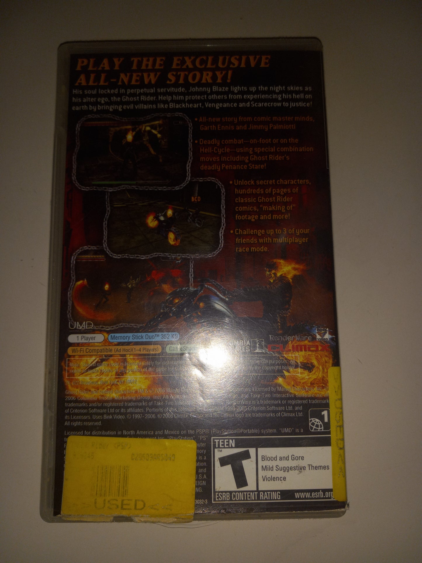 Ghost Rider PSP