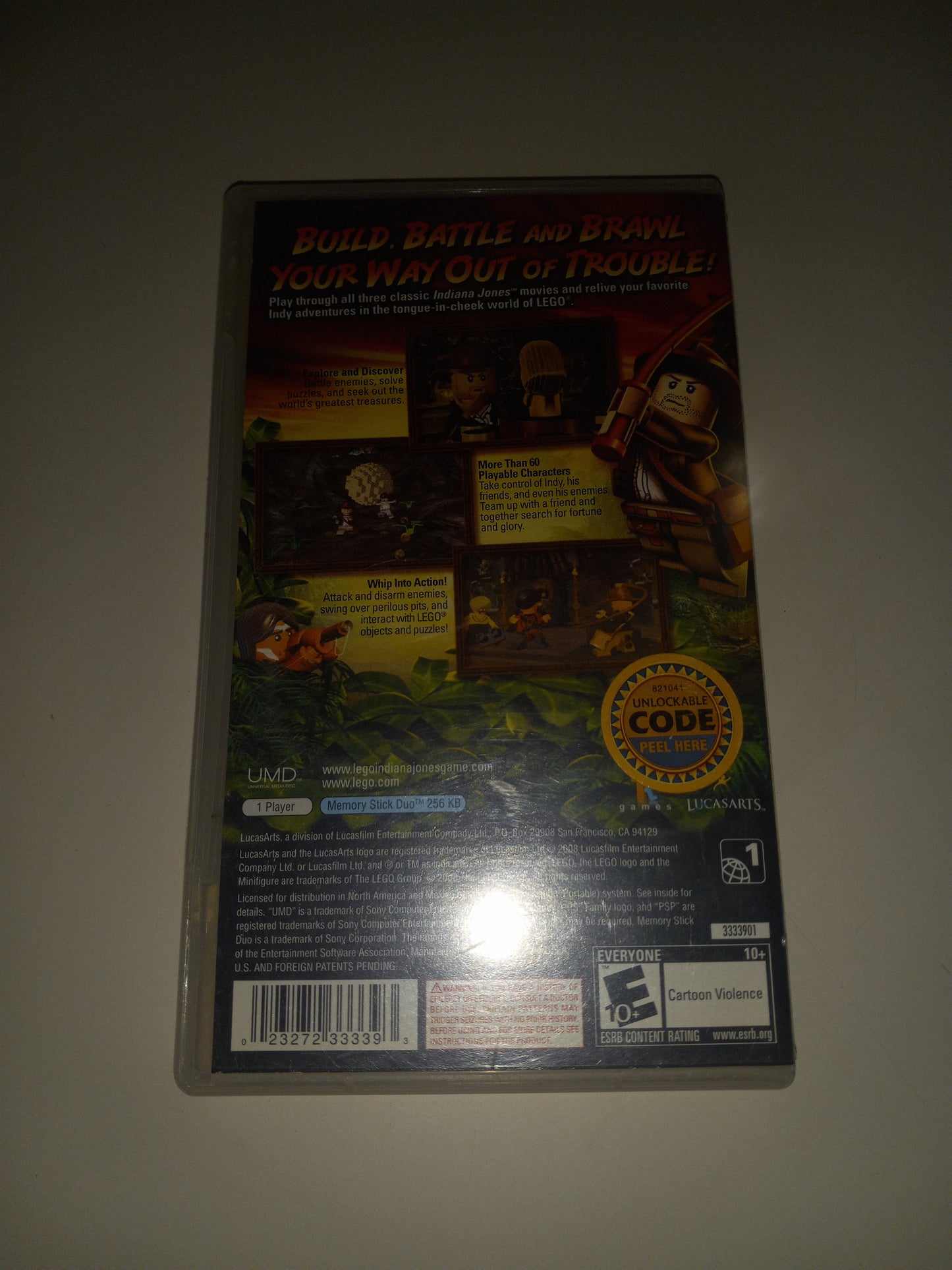 Infiana Jones The Original Adventures PSP