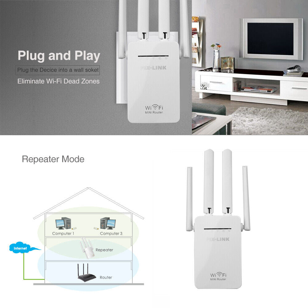 1200Mbps WiFi Range Extender