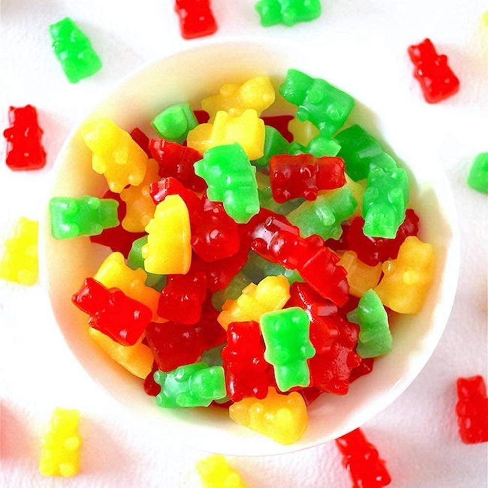 Gummy Bear Mold Candy Making Supplies Chocolate Ice Maker Silicone Molds 3 Pack