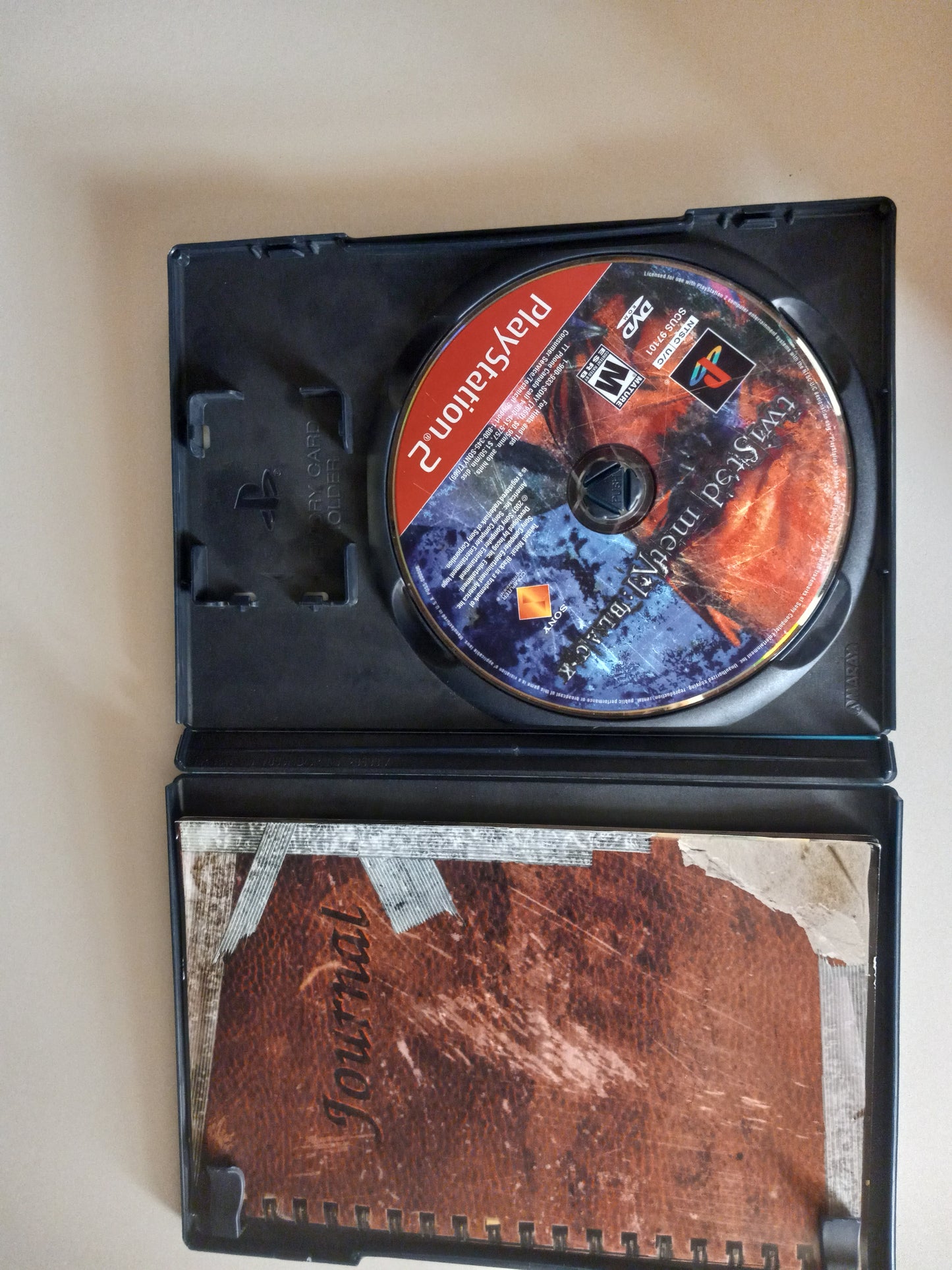 Twisted Metal Black scratched some PS2