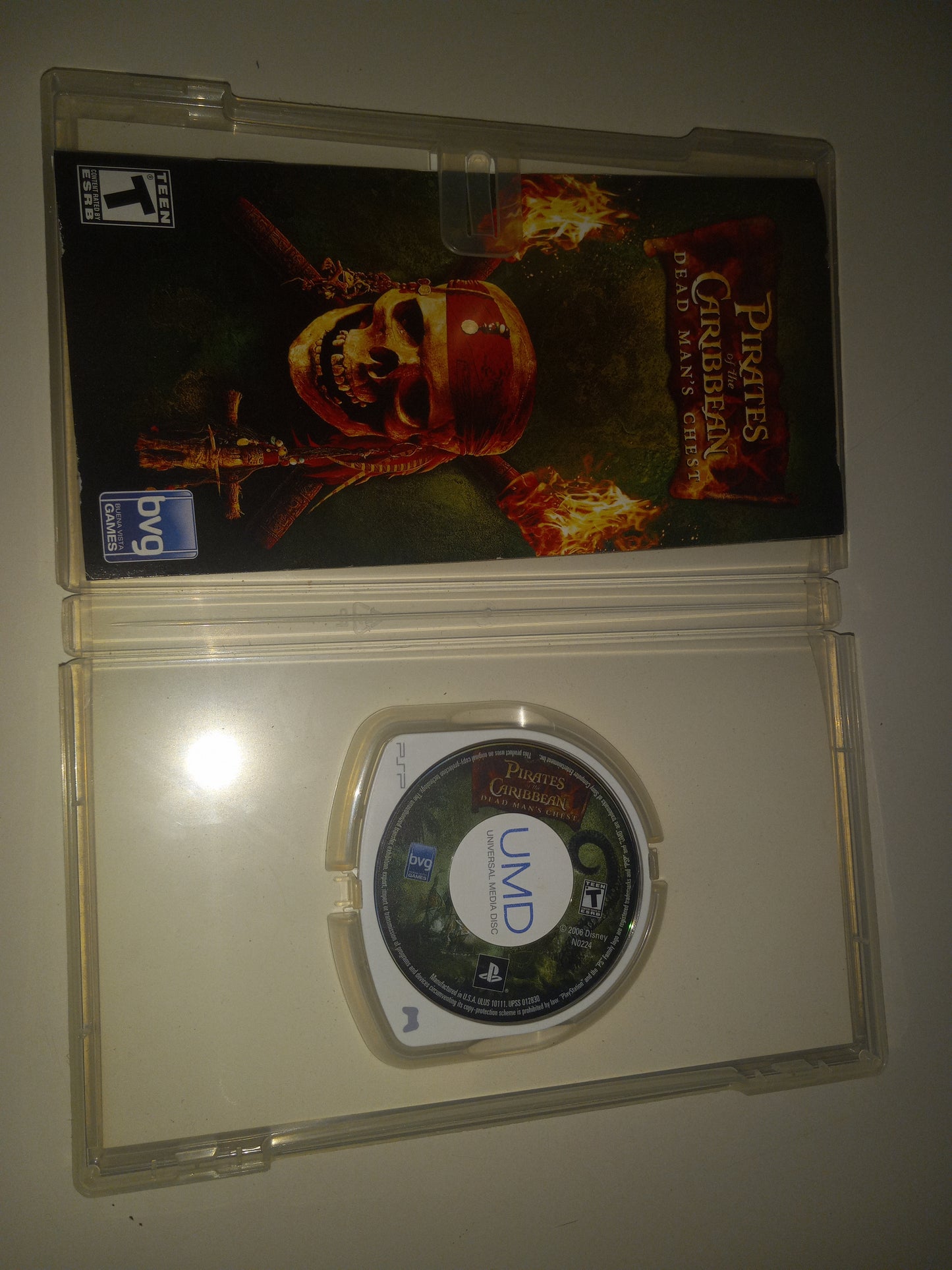 Pirates of The Caribbean Dead Mans Chest PSP