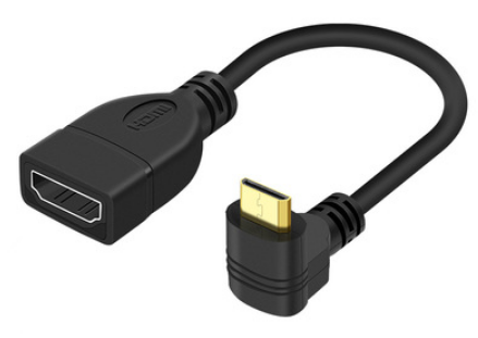 Mini HDMI To HDMI Adapter Cable Connector